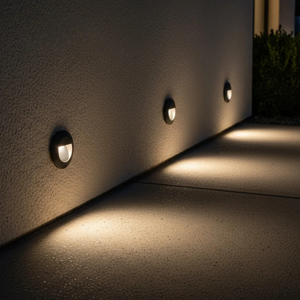

Modern Minimalist IP65 Waterproof Aluminum Step Light, Outdoor Inground Stair Lighting for Deck, Patio, and Garden Steps
