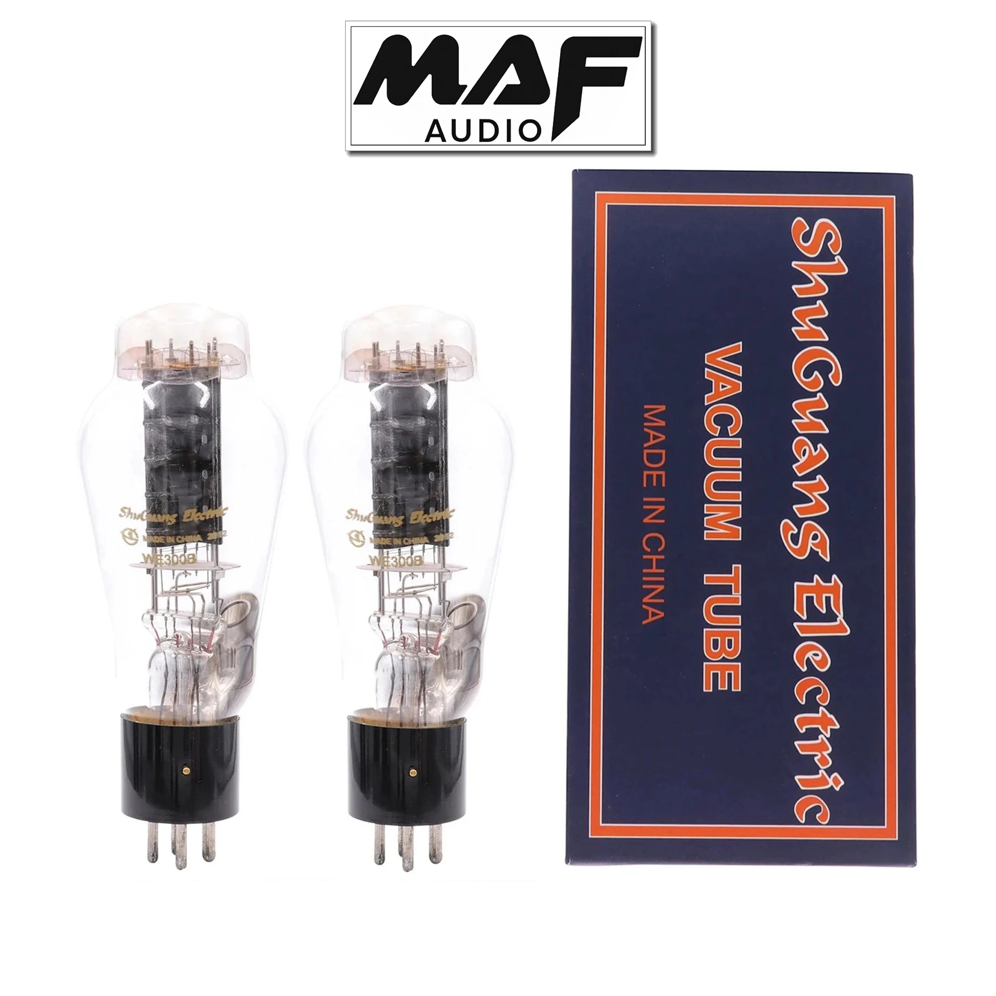 

Shuguang WE300B Vacuum Tube Western Elecric Replica 300B PSVANE Mullard EH Replace Vintage Amplifier DIY Matched Tested