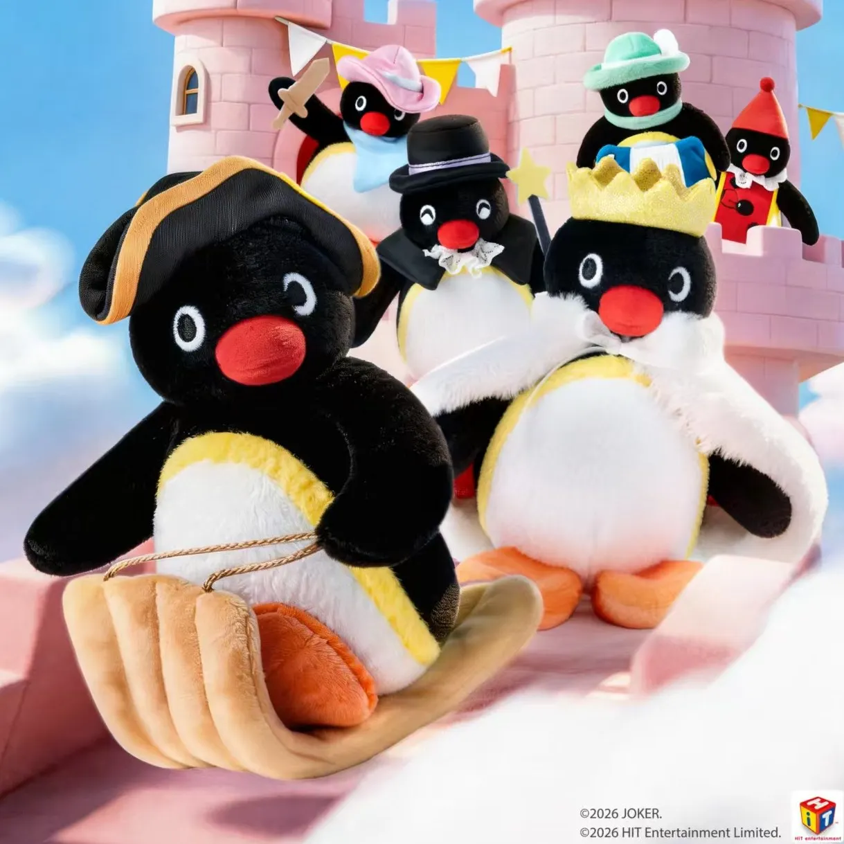 

2026 New Pingu Penguin Fairy Tale Roaming Plush Toy Bag Hanging Doll Birthday Holiday Gift Blind Box Toy For Friends