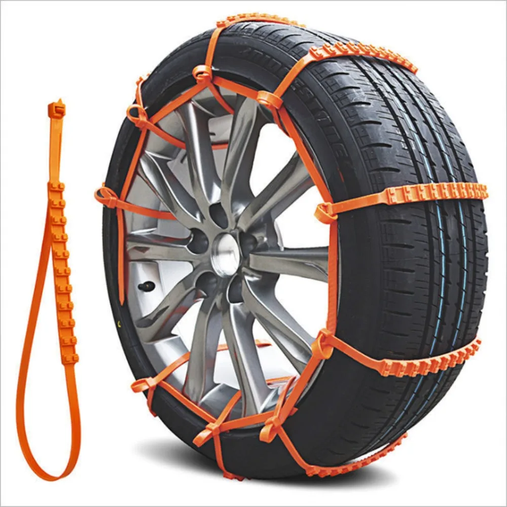 

Double Grooves Winter Outdoor Anti Skid Muddy Road Car Wheels Chain Snow Tire Emergency Car Tire Strap Anti Skid Snow Chains