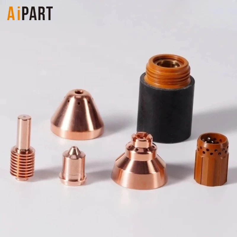 فوهة قطع البلازما 220671 القطب 220669 درع 220713 حلقة دوامة 220670 درع 220673