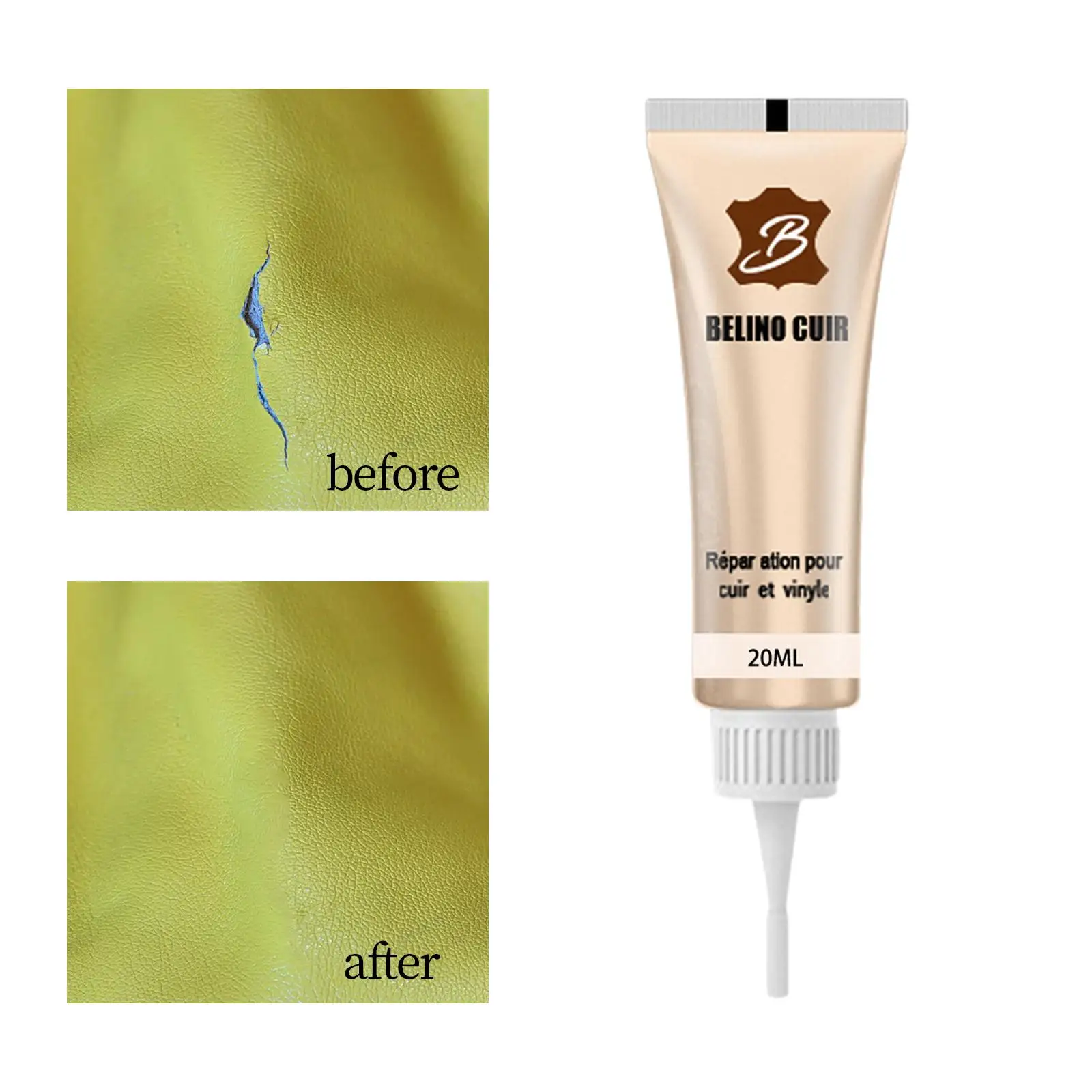 Leather Recoloring Paint Easy to Use Protect Paint Cream Leather Repair Paint Leather Dye for Sofa Purse Bag Shoes Jacket