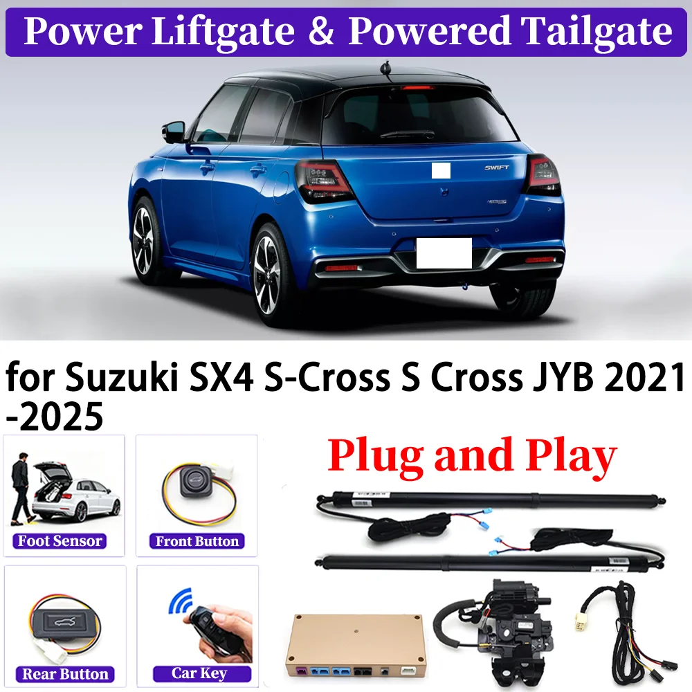 for Suzuki SX4 S-Cross S Cross JYB 2021-2025 OEM Upgrade Car Automatic Power Liftgate Kit Smart Auto Electric Tailgate System