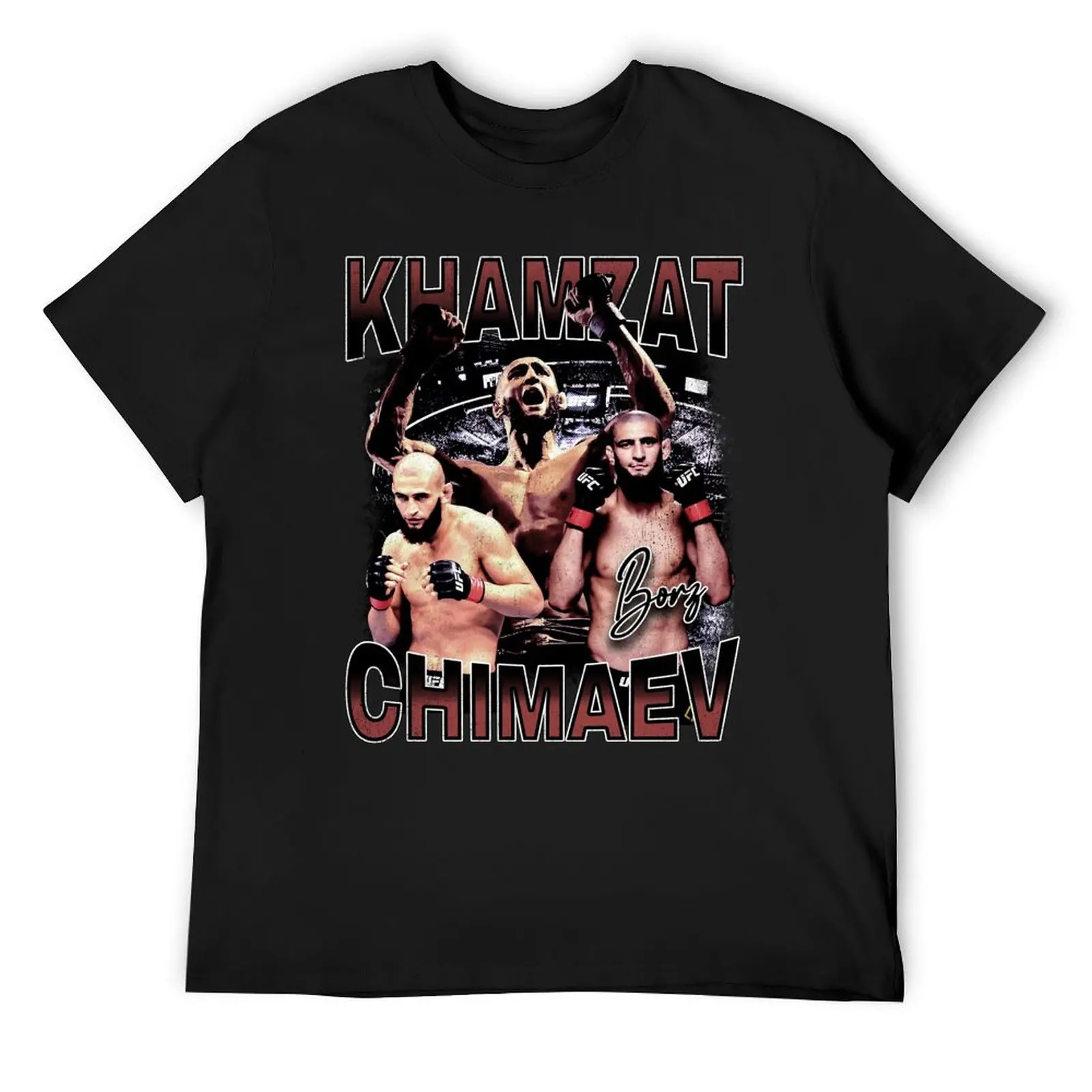 

Khamzat Chimaev T-Shirt custom t shirt plus size clothes graphic shirts mens t shirt