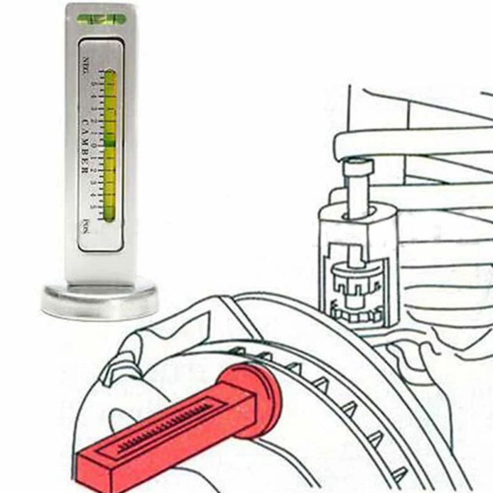 Magnetic Gauge Tool Car Truck Camber Castor Strut Wheel Alignment Spirit Level