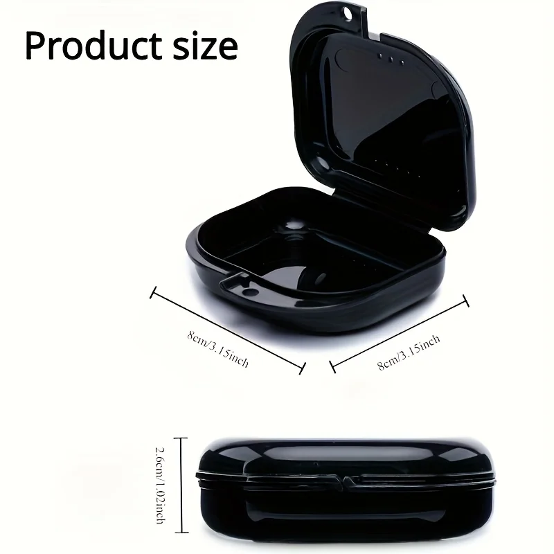 5/10 قطعة صندوق تخزين حمام الأسنان وهمية الأسنان تقويم الأسنان التجنيب 2026 الفم 2026 الحاويات البلاستيك المنظم أدوات نظافة الفم