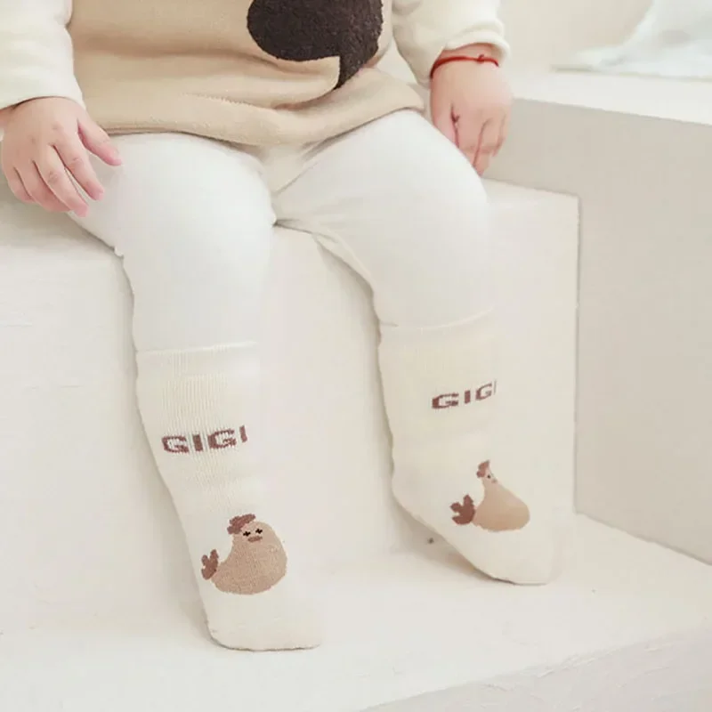 5 Paar Babysocken für Kleinkinder, rutschfest, für Kinder, Cartoon-Bodensocken, Innenboden, warmer Schlauch, Zubehör, 0–5 Jahre, Weihnachtsgeschenk – Detail 10