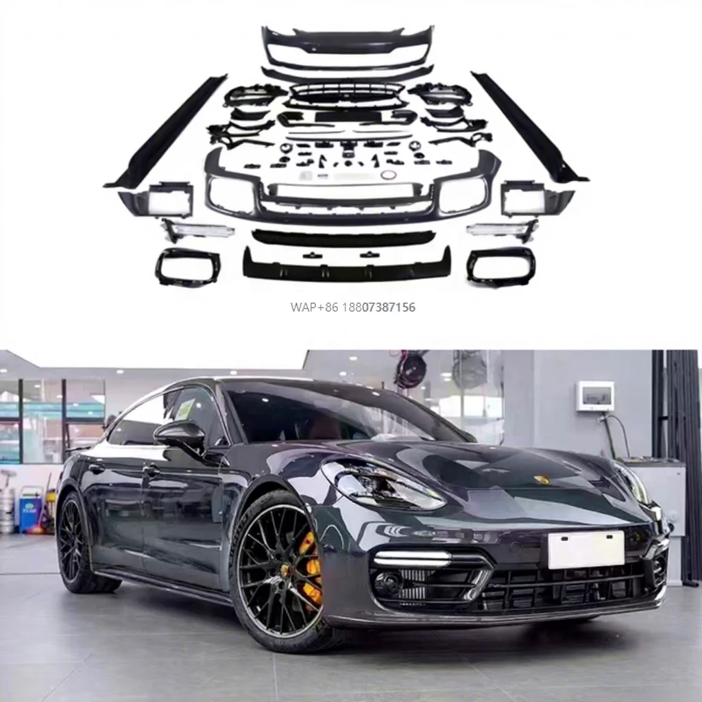 

Спортивные обвесы Sport Design для Panamera 971 2017-2023: Комплект обвесов GTS, передний и задний бамперы, решетка радиатора