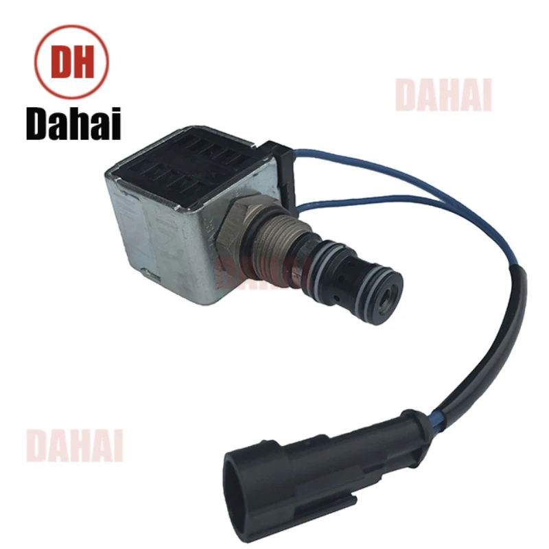 

24V XGMA Solenoid Valve overflow valve engineering machinery grab excavator safety valve for XCMG