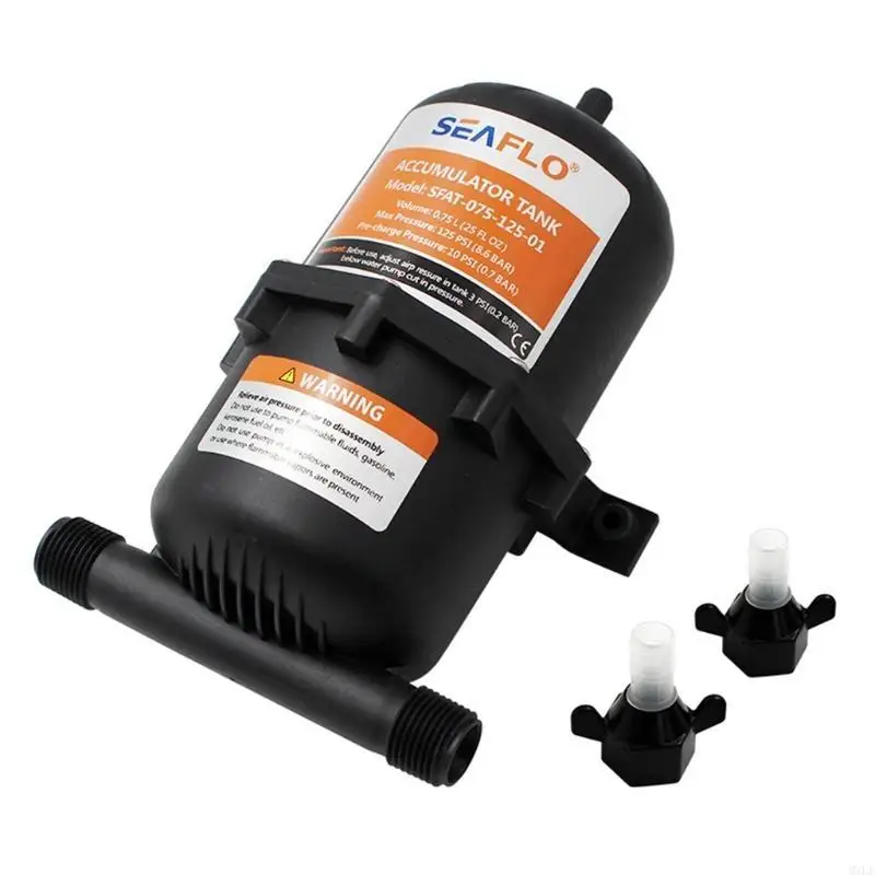 0.75 L 125PSI Accumulator Pressure สำหรับ Supply Boat Boat RV Control P การควบคุมการไหล p