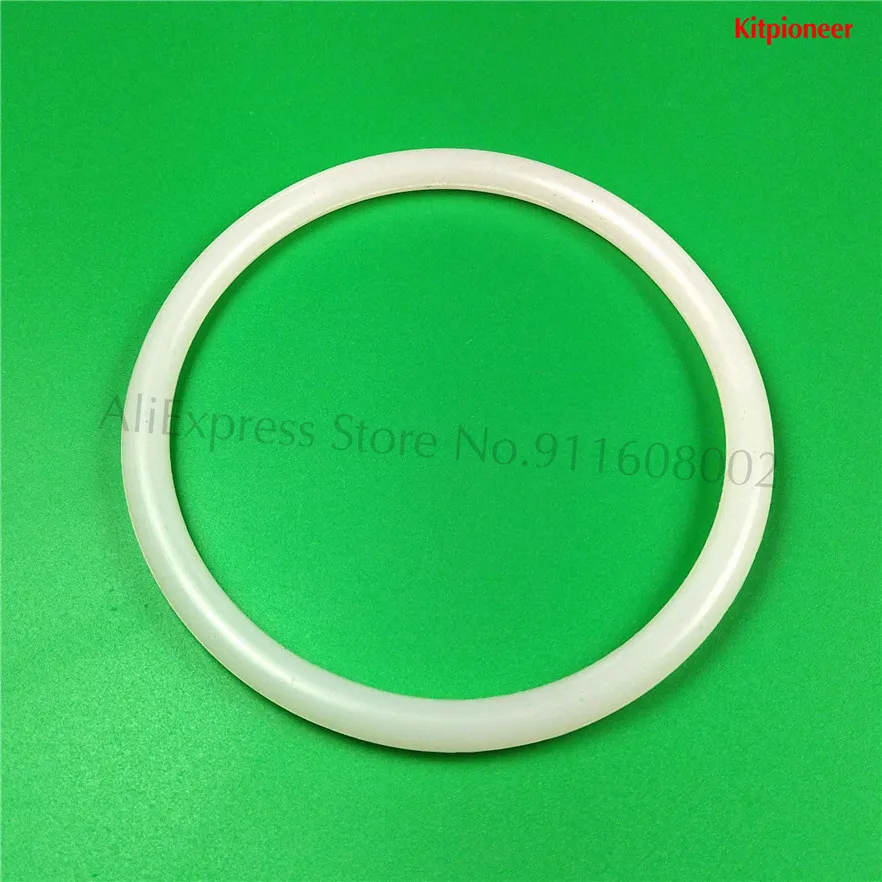 Junta de círculo grande de 110mm, anillo de sellado de silicona, pieza de repuesto para accesorios de máquinas de helados BTK/BK/BH