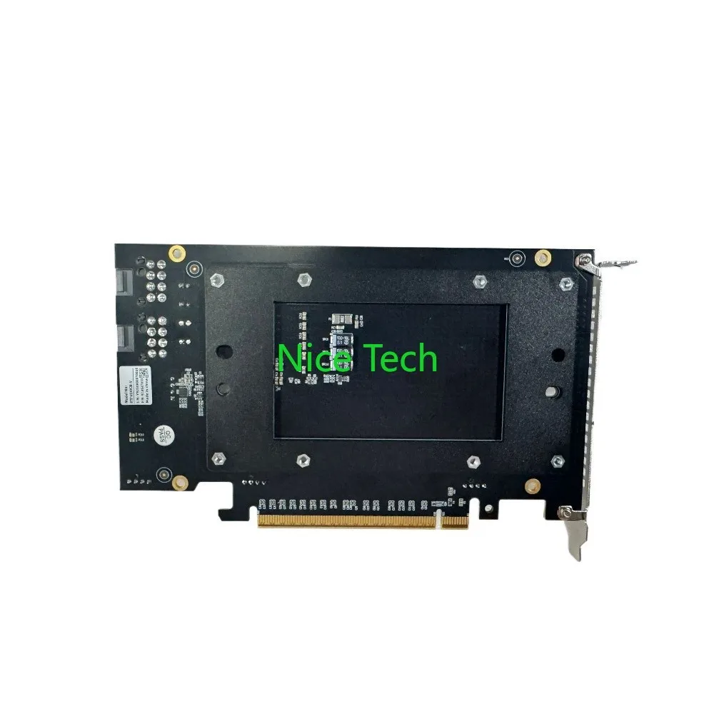 SXM2 إلى PCIE لوح مهايئ يدعم Nvidia Tesla P100 V100 16GB 32GB ث/قوس