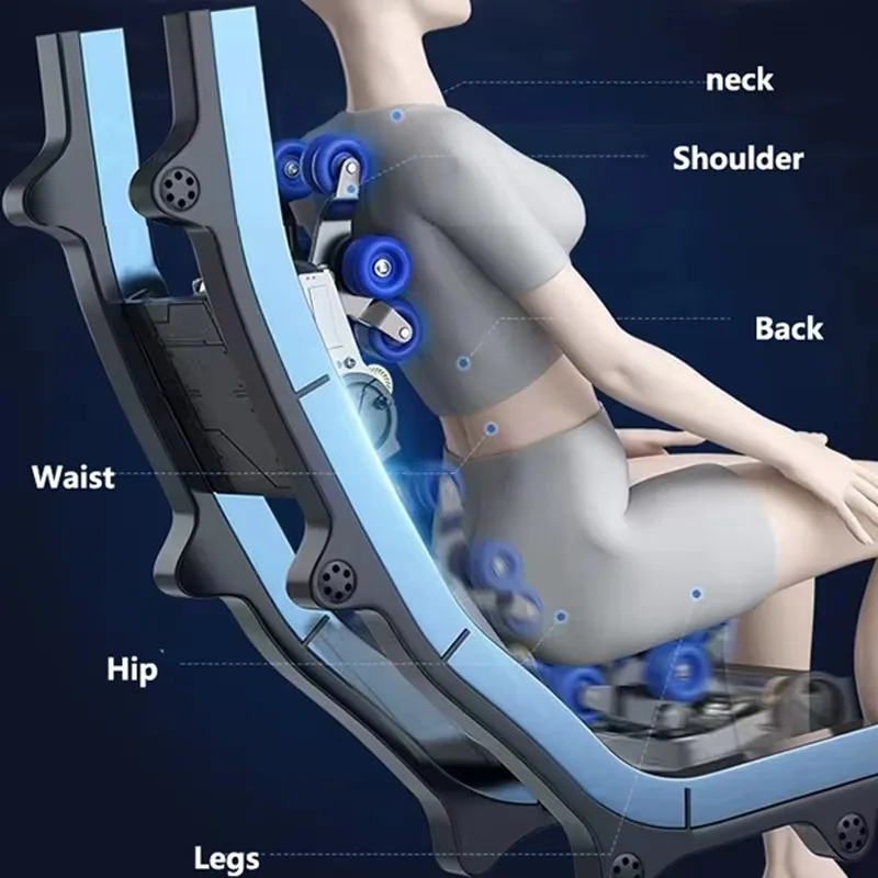 Massage Chair Full Body 8d Zero Gravity Luxury Shiatsu 4d Massage Chair With Pressure