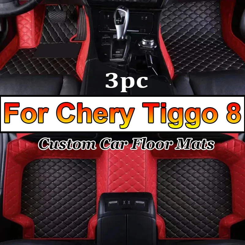 

Car Floor Mats For Chery Tiggo 8/ Tiggo 8 Pro Five Seats 2022 2023 Custom Auto Foot Pads Automobile Cover Interior Accessories