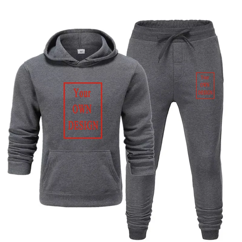 

Make Your Design Logo Text Custom Hoodies Sets Men Women Printed Original Design High Quality Gifts Sweatshirts and Sweatpants