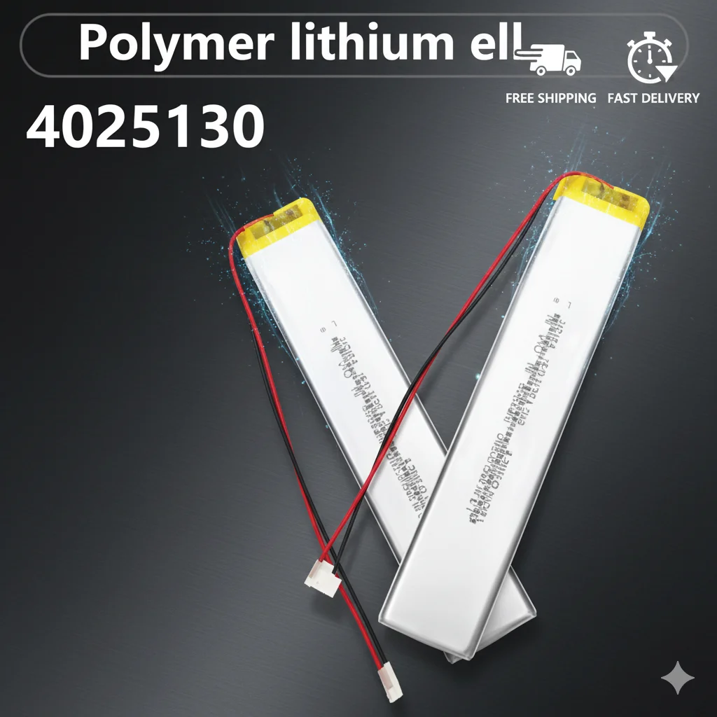 

3.7V 4025130 Lithium Polymer Battery - 1500mAh High-Capacity Rechargeable for Multi-Scenario Use