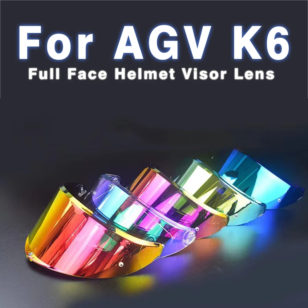 

Helmet Visor Motorcycle Full Face Helmet Visor Lens Night Vision Visor Case For AGV K6 K 6