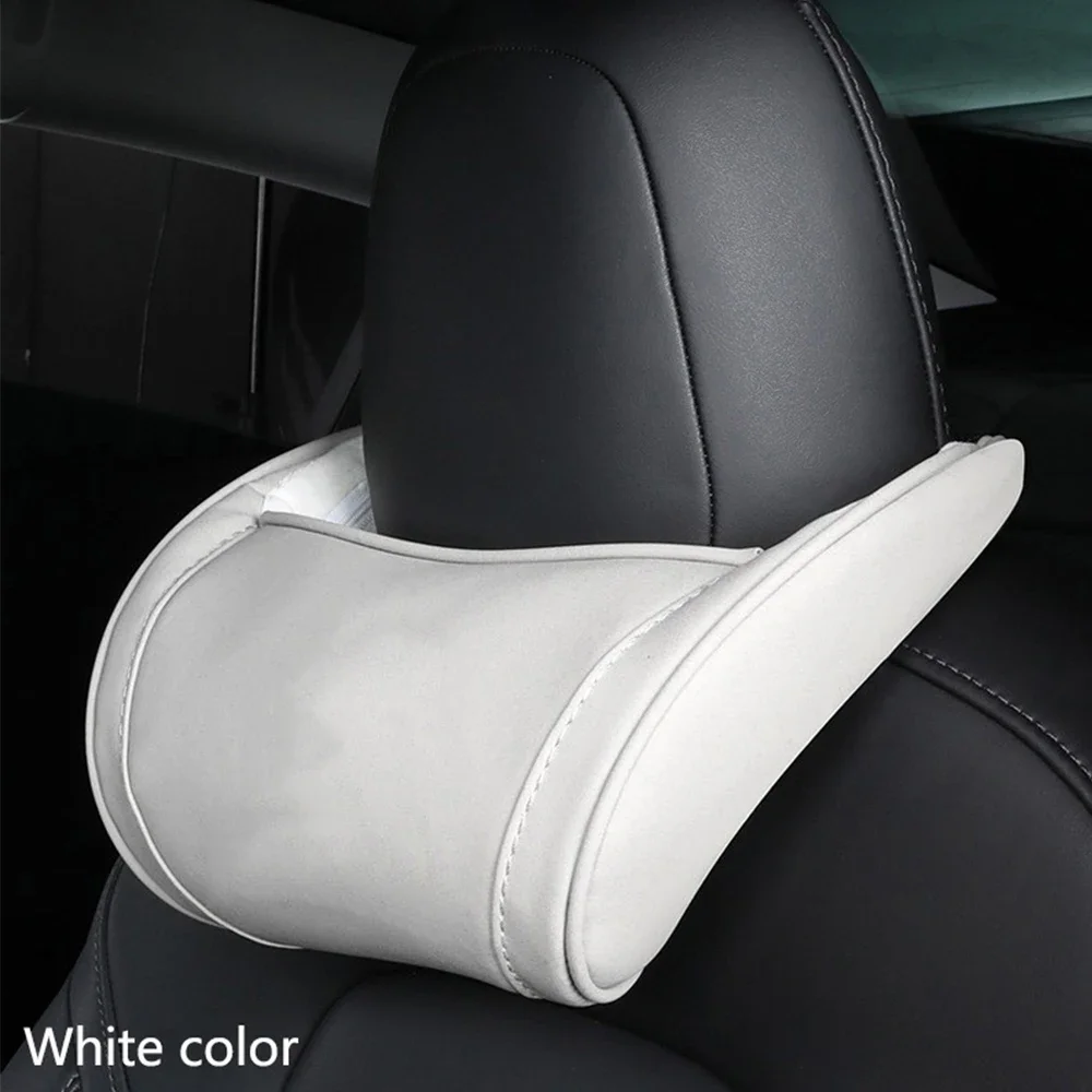For Tesla Model 3 Y X S Neck Pillow Headrest Pillow Automobile Seat Neck Rest Auto Seat Head Support Pillow Model Y Accessories image 5