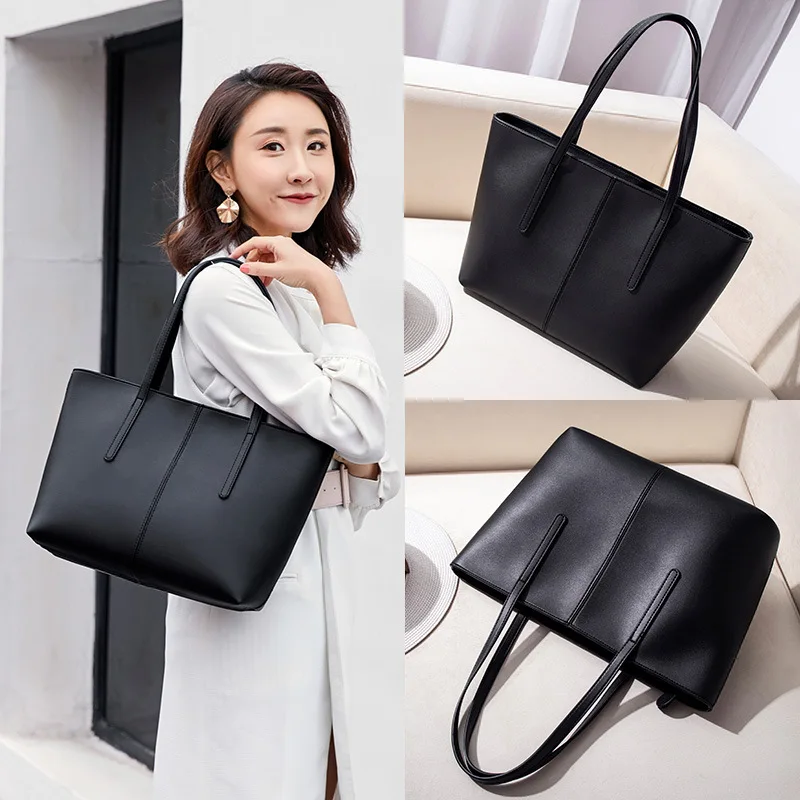 Large capacity handbag cross-border European and American retro women's one shoulder tote bag versatile and retro style