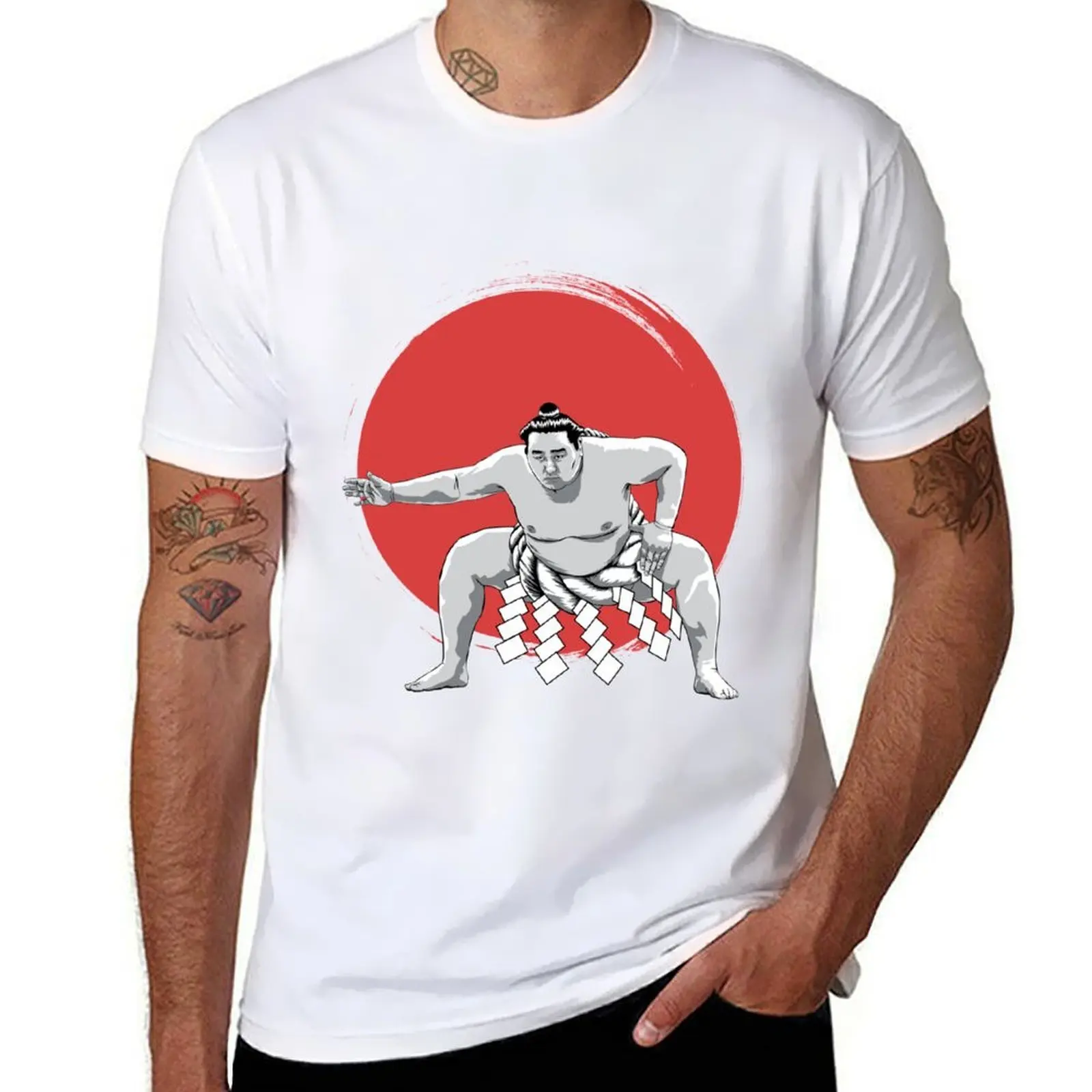 

Japanese sumo wrestler in Tokyo tshirt etc T-Shirt t shirts cotton 100% funny t shirts cotton T-Shirt