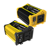 3000W Intelligent Power Inverter DC 12V To AC 110/220V Dual USB Car Voltage Transformer Portable Power Inverter for iPad Phone
