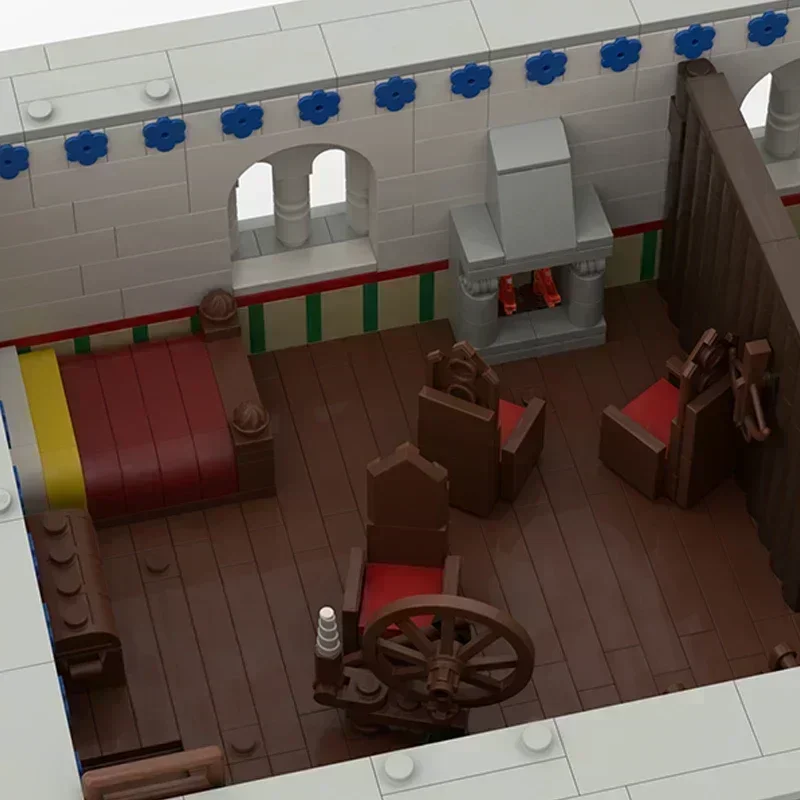 Medieval Military Castle Model Moc Building Bricks Norman Keep Technology Modular Blocks Gifts  Toys DIY Sets AssemblyChristmas