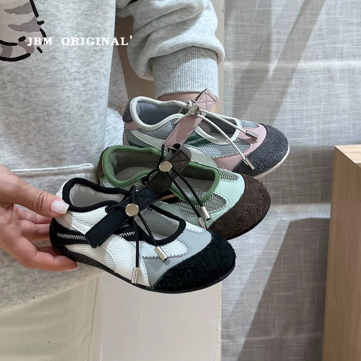Children Mesh Shoes 2026 Summer New Patchwork Bowknot Girls Causal Shoes Breathable Non-slip Kids Fashion School Sports Sandals