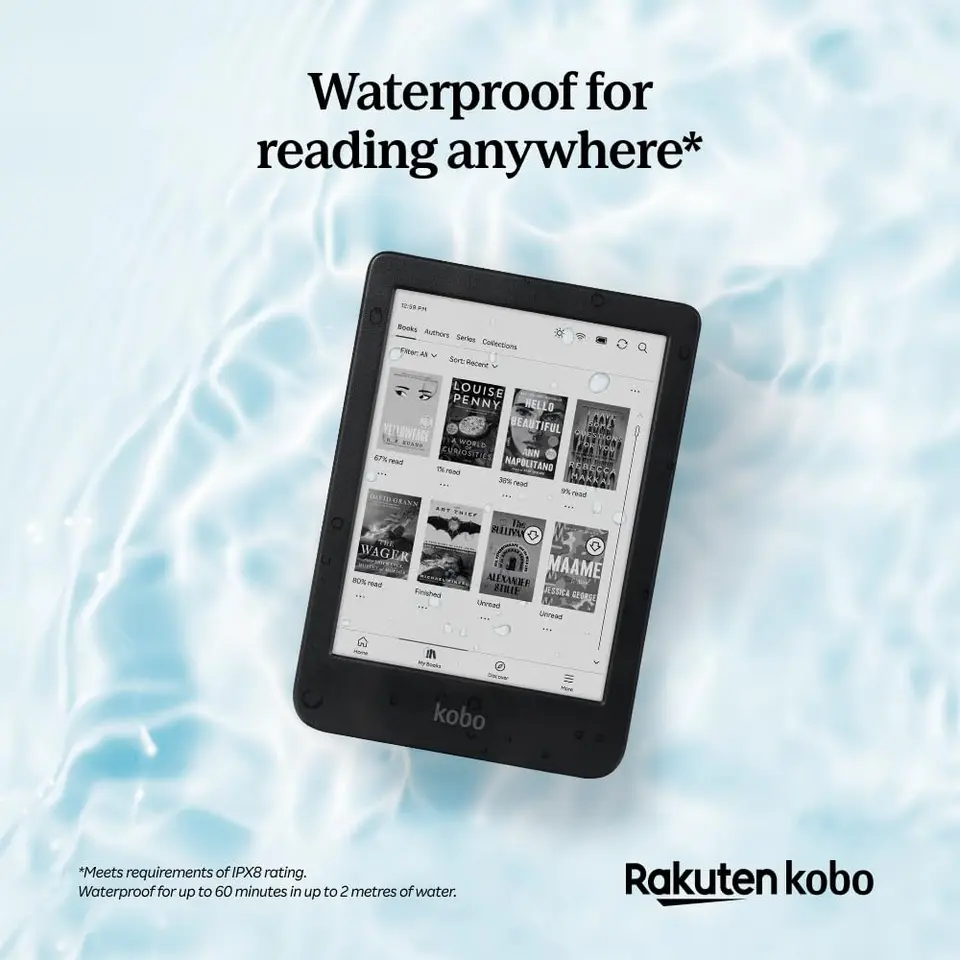 Kobo Clara BW 6 E-Reader 16GB Black