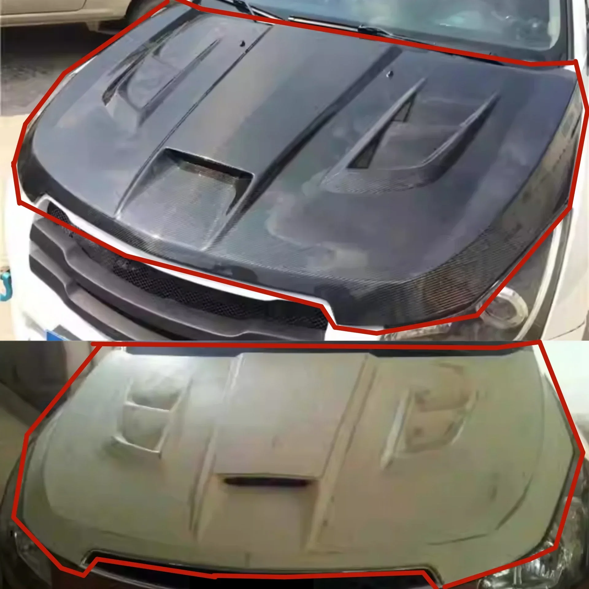 

Carbon Fiber Engine Cover Fiber Reinforced Plastic Hood for Chevrolet Cruze 09-15 Convert Light Weight Bonnet Car Accessories