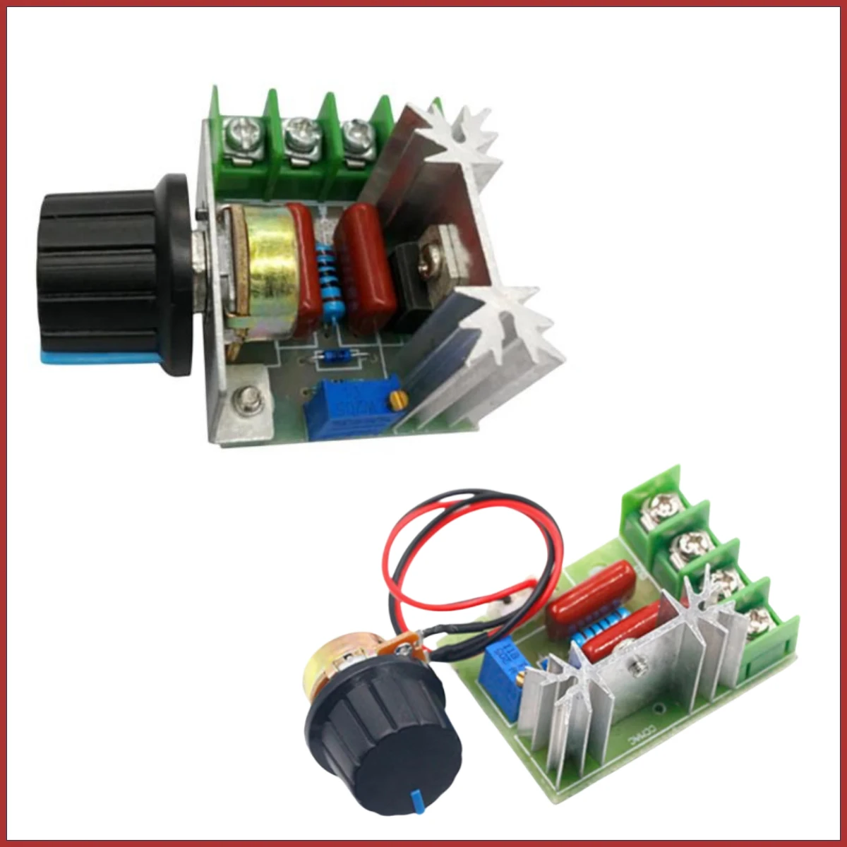 AC 220V 2000W SCR Voltage Regulator Module Dimmer Motor Speed Controller Thermostat Electronic