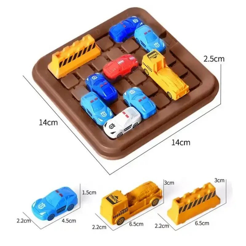 Moving Cars Out Of The Warehouse Huarong Road Children Puzzle Toys Huarong Road Toys Mathematical Thinking Exercises Hands