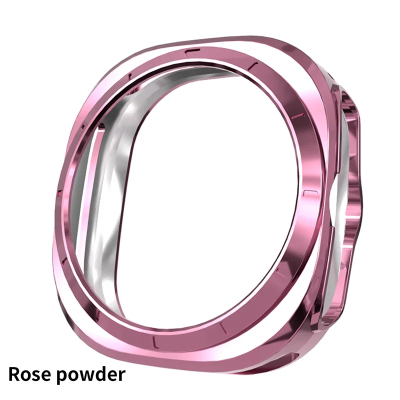 Soft TPU Case for Samsung Galaxy Watch 7 Ultra 47mm Protective Cover No Screen Protector Smartwatch Protector Frame Watch Shell