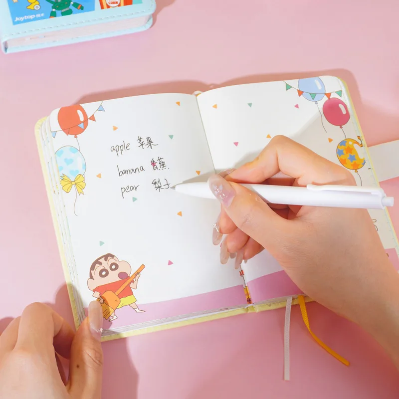 Crayon Shin-chan Decompression Magnetic Buckle A6 Notebook Creative Decompression Manual Book Student Products Wholesale