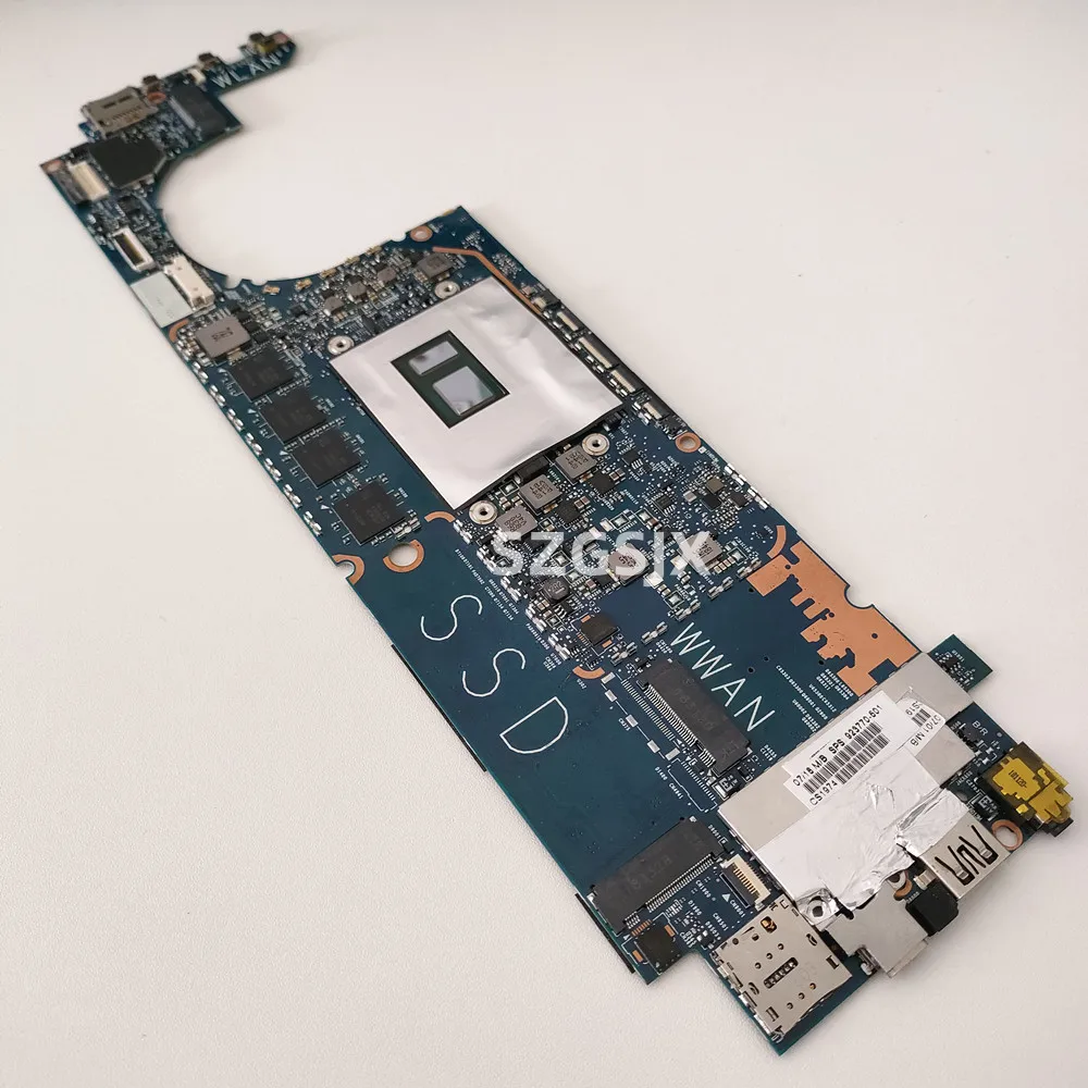 923770-601 923770-001 para hp x2 1012 g2 computador portátil placa-mãe com sr340 I5-7300U cpu ram 8gb 100% totalmente testado