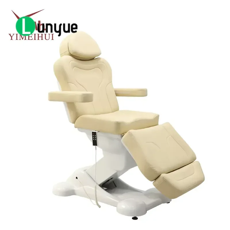 Multifunctional Electric Lifting Beauty Bed for Tattoo Embroidery Massage Adjustable Height Work Table Comfortable