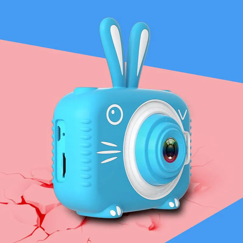 High-definition cartoon rabbit children's camera digital photography children's fun mini camera birthday gift toy