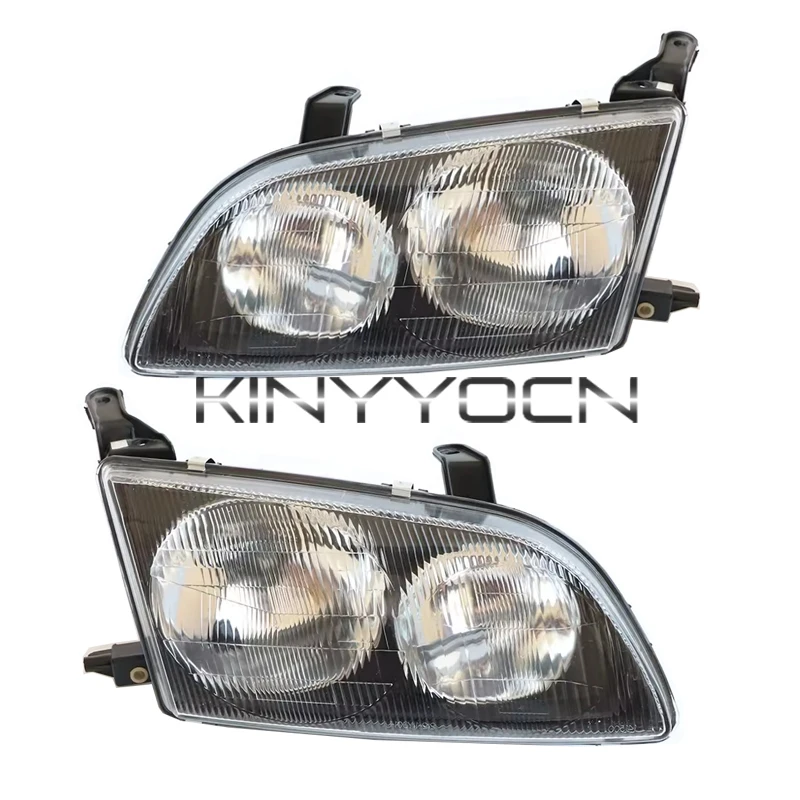 1Pair Front Bumper Headlight Headlamp For TOYOTA IPSUM SXM10 1996 Head Light Head Lamp Headlight