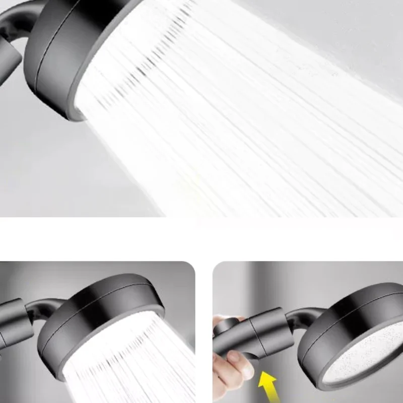 

1 Set Detachable Setting Shower Head Handheld High Pressure Rain Water Saving Home Hotel Sprayer Bathroom Shower Head