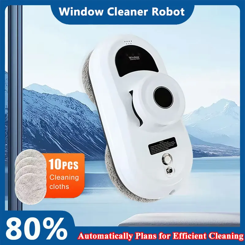 

Window Cleaner Robot Vacuum Cleaning Remote Control For Home Cleaning Anti-Fall Electric Windows Washer Glass Cleaner