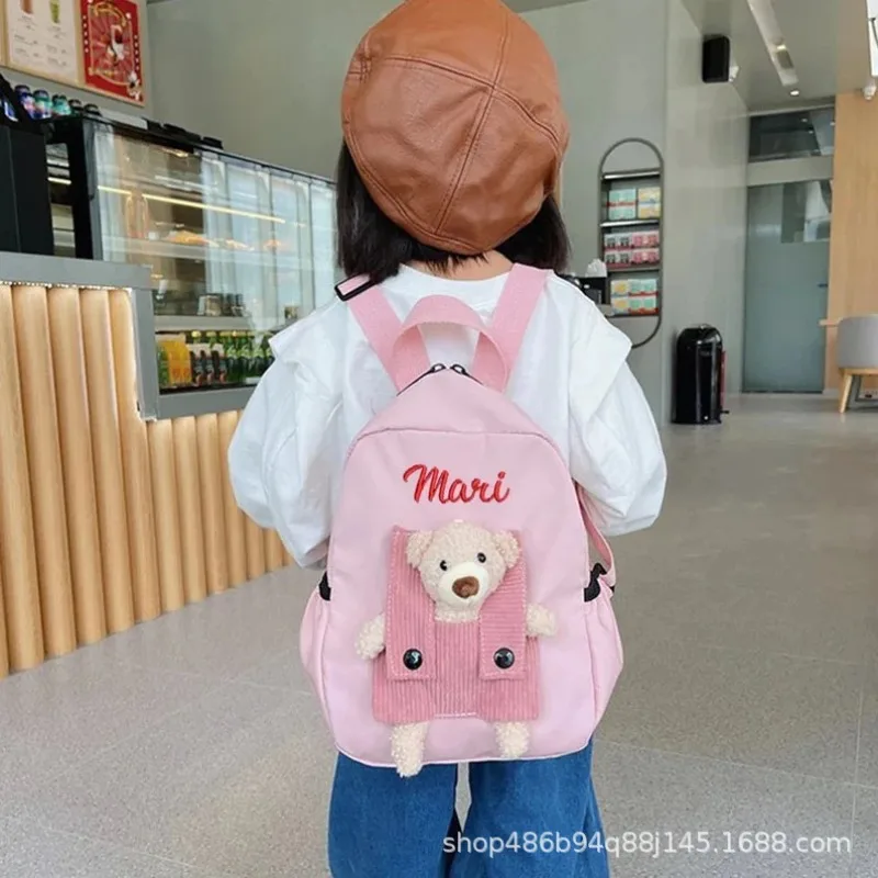 

Custom Toddler Backpack School Bag Children Name School Bag Toddler Book Bag Kids Backpack Birthday Gift for Boys Girls