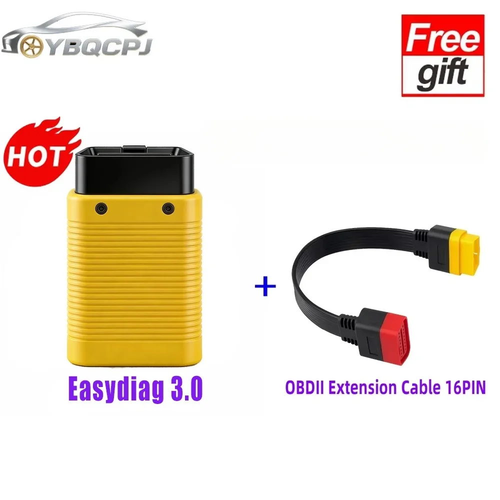 Адаптер Bluetooth A+ Launch X431 Easydiag 3.0 для Android, OBD2 сканер, диагностический инструмент для автомобилей, аналог Golo DBScar7