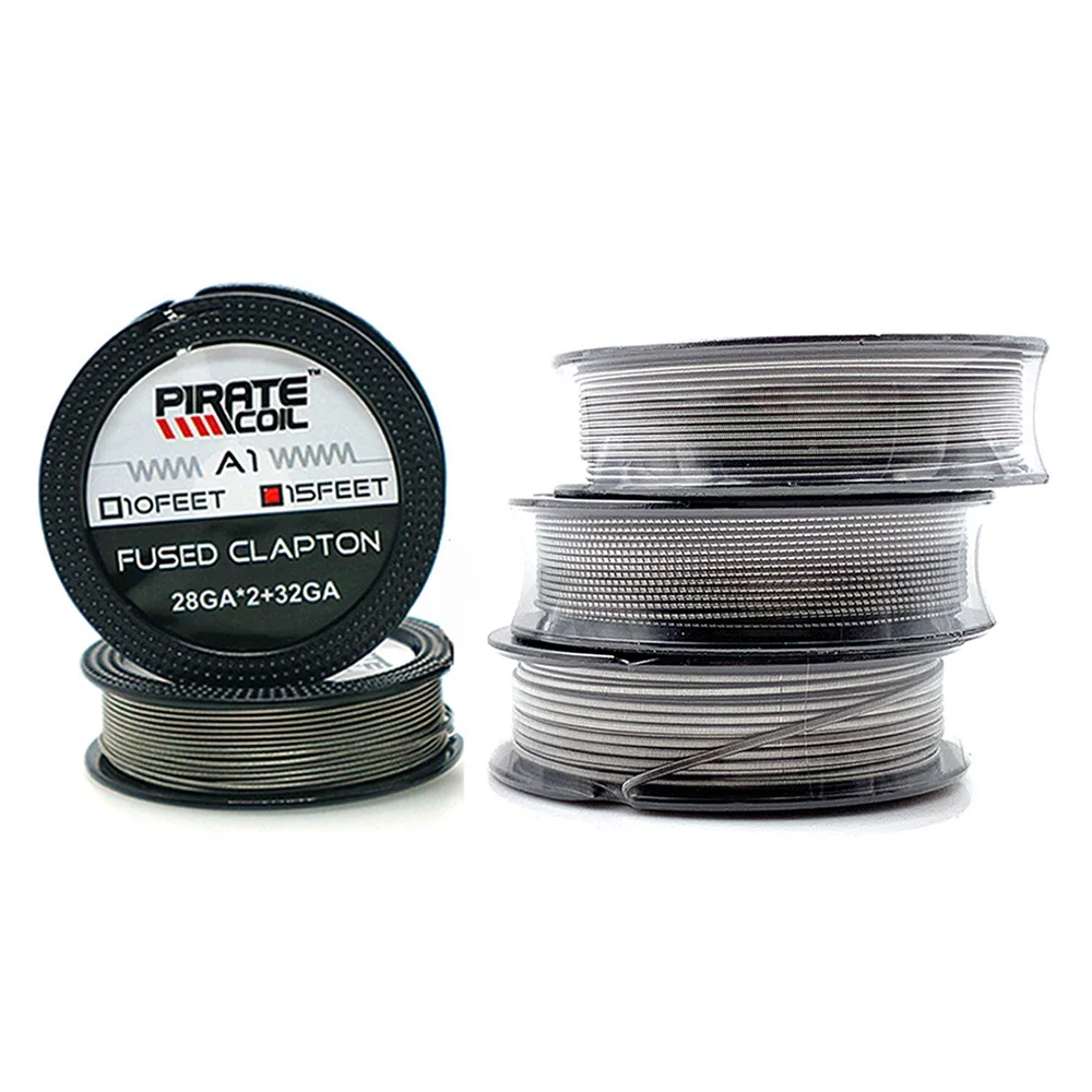 Original Pirate Clapton Heating Wire Fused Alien Clapton Material for DIY Coil Jig Cotton Tools