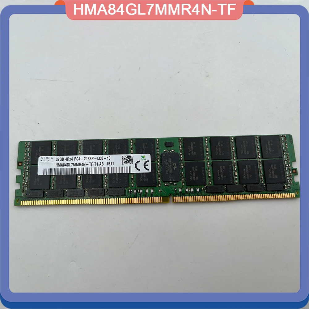 32GB HMA84GL7AMR4N-TF HMA84GL7MMR4N-TF 32G 4DRX4 DDR4 PC4-2133P LRDIMM ECC For SK Hynix Memory RAM High Quality Fast Ship