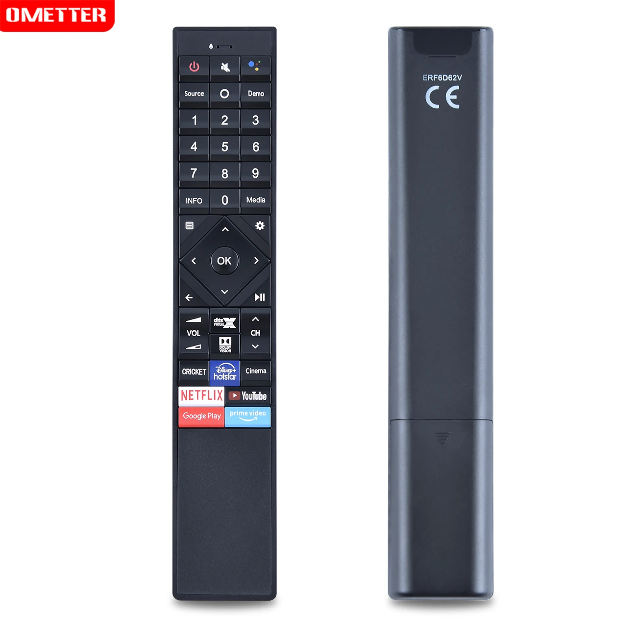 ERF6D62V Stimme Befehl Fernbedienung Ersatz für VU 85 Zoll Meisterwerk 4K Ultra HD Android QLED TV 2020 Modell 85QPX