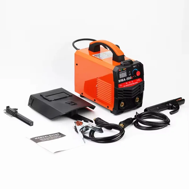 MMA-500 Model Digital Display Handheld Welder Factory Direct Home Arc Welder Welding Machine Industry-Specific Equipment