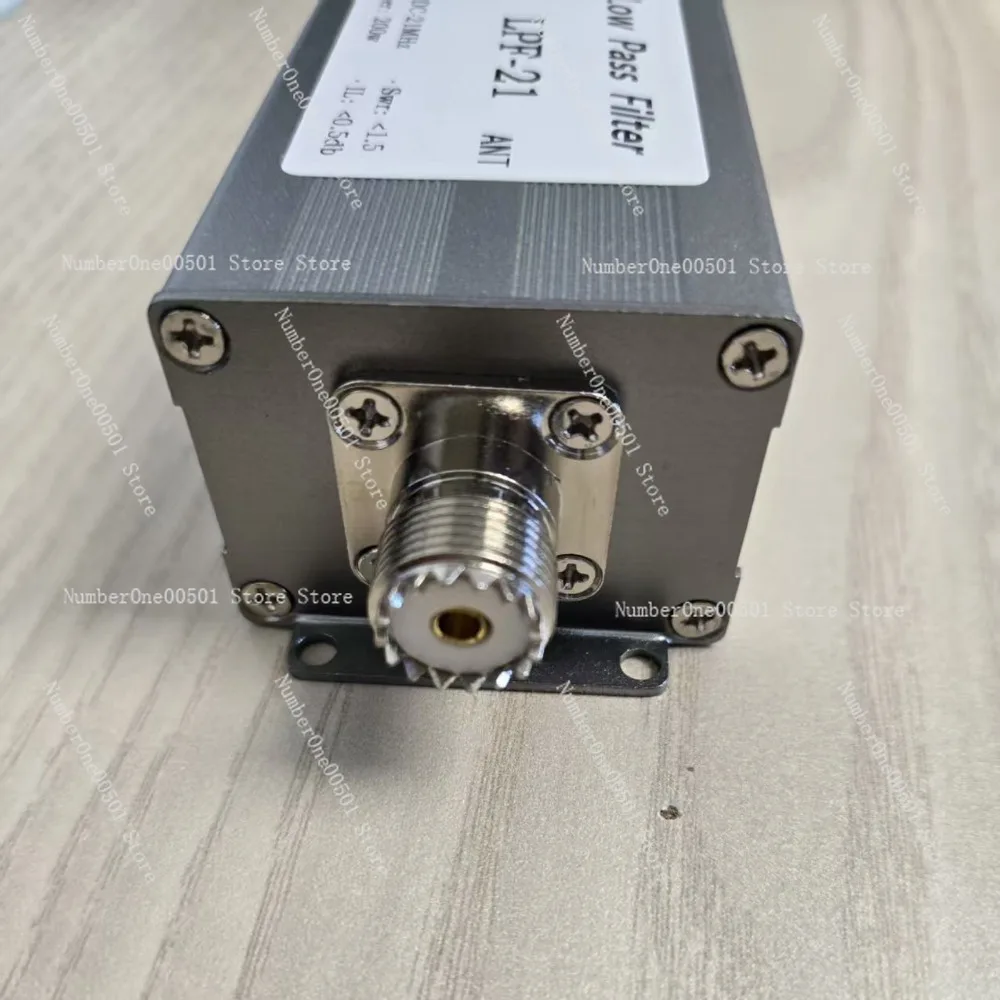 LPF-21M-200WM Low Pass Filter 200W Harmonic Suppression M Female for Shortwave Radio