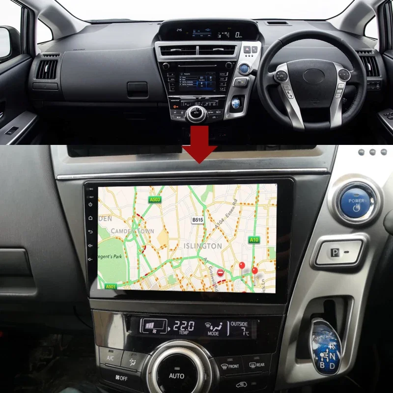 9 Inch Android Auto…