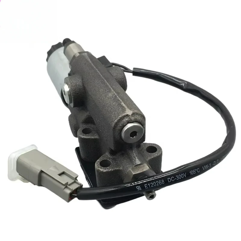 For CAT E330D 336D 345D 349D2 K5V200 Excavator Hydraulic Pump Fan Pump Solenoid Valve 259-0907