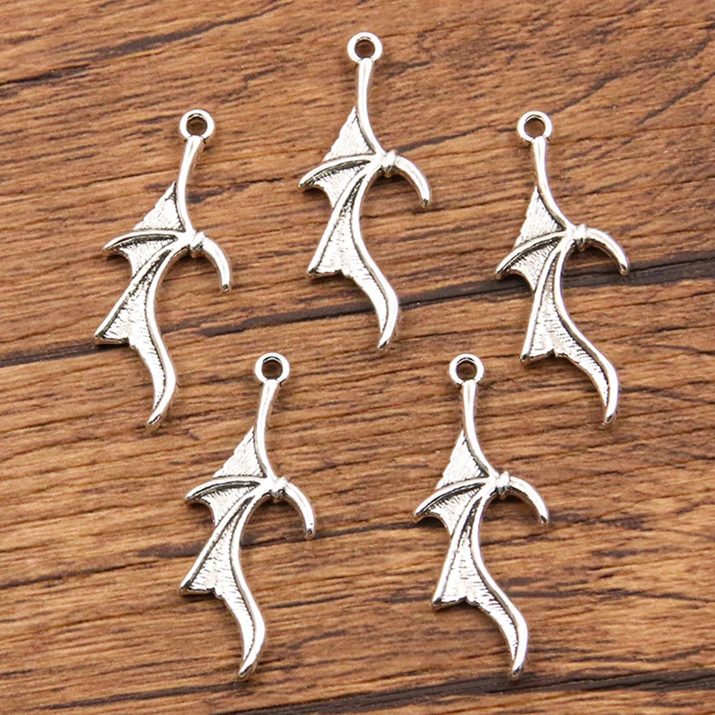 DIY Jewelry Making Supplies  20Pcs Bat Wing Pendants  Wide Array of Colors  Perfect for Bracelets  Necklaces  Keychains