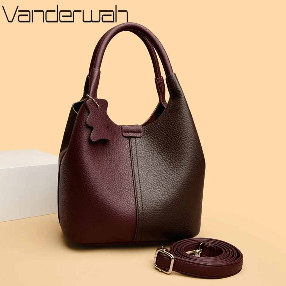 

Роскошные двухцветные сумки-тоут с лоскутным узором, повседневные женские сумки с верхней ручкой, мягкие кожаные сумки через плечо для женщин, Sac A Main